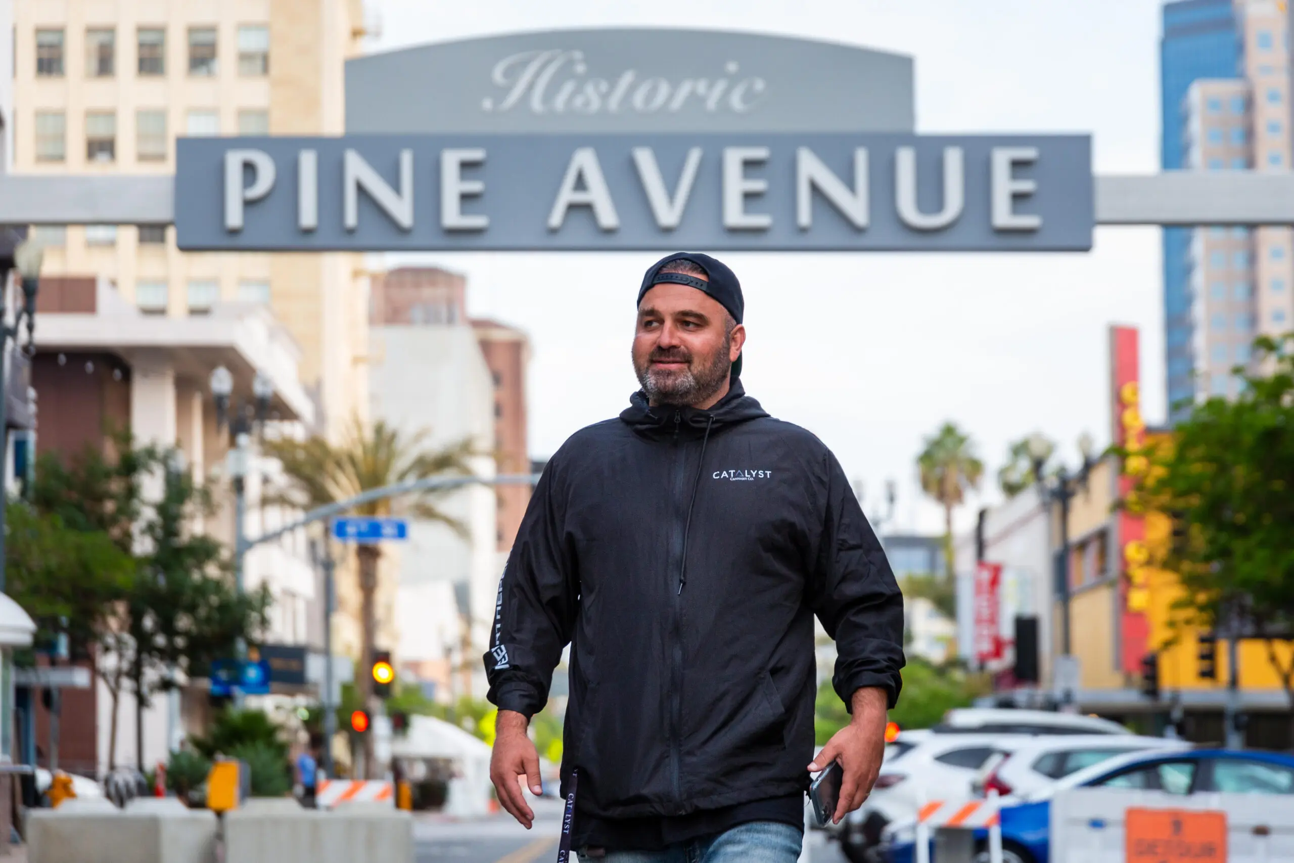 Elliot Lewis, Founder and CEO of Catalyst Cannabis, professional portrait